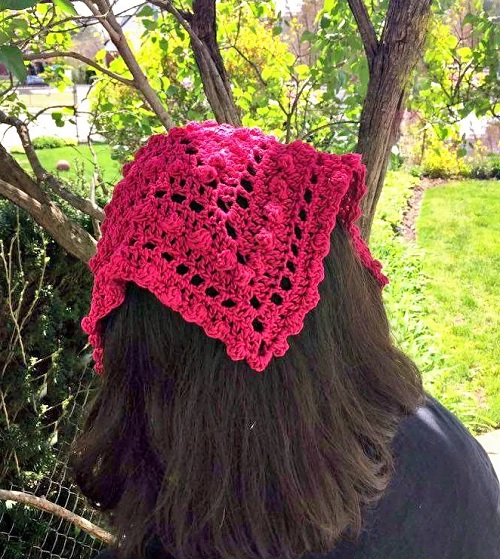 crochet bandana