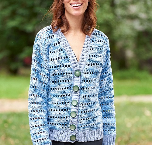 Summer Evening Crochet Cardigan