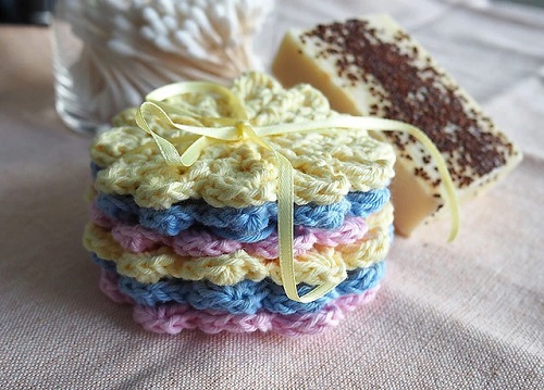 Face Scrubbies Free Crochet Patterns 6