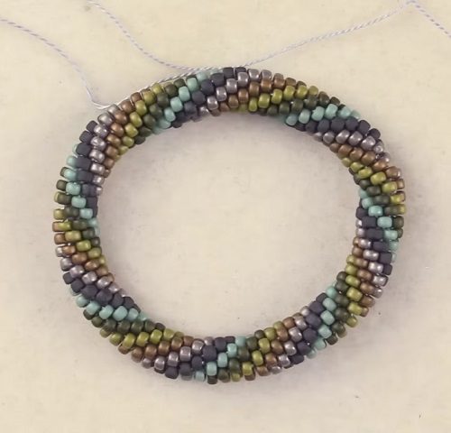 Super Easy Crochet Bead Bracelet