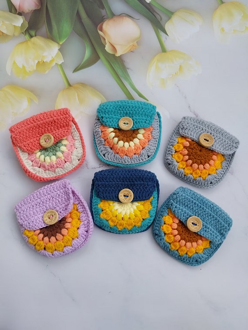 Crochet Coin Pouch Free Patterns 2