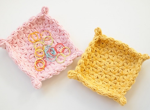 Jasmine Star Stitch Valet Tray