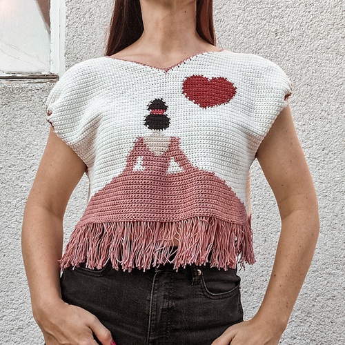 Amour Top Crochet Tutorial