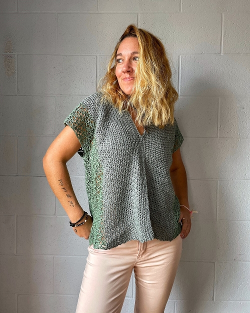 Lightweight Aurelia Top Free Pattern