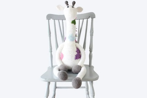 Crochet 3 Feet Tall Giraffe Amigurumi Pattern