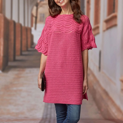 Oversized Sweater Free Crochet Patterns 4