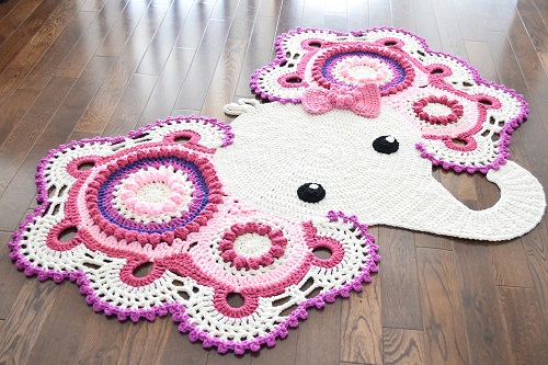 Free Crochet Elephant Rug Patterns 2