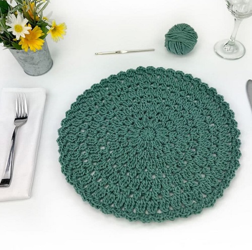 Crochet Placemats Free Patterns 1