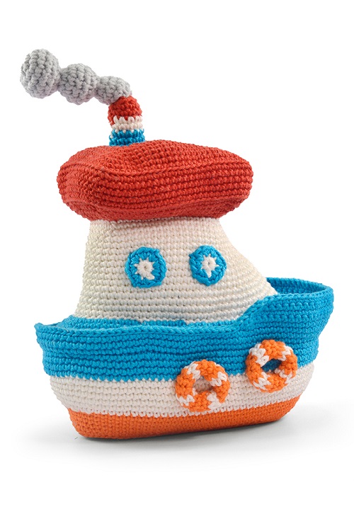 easy to crochet ship pattern