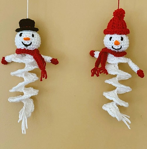 Snowman Wind Spinner