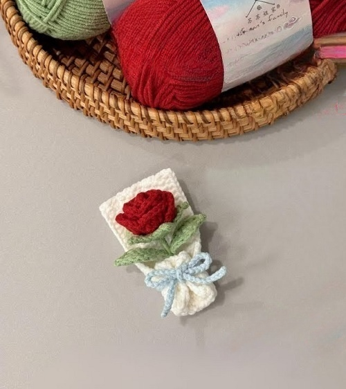 crochet rose