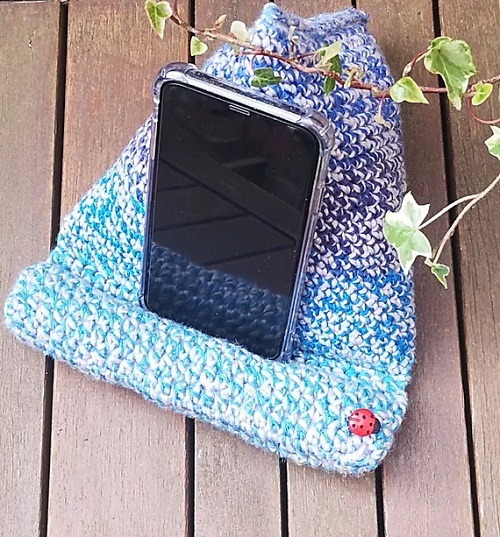Phone Holder Free Crochet Patterns 1