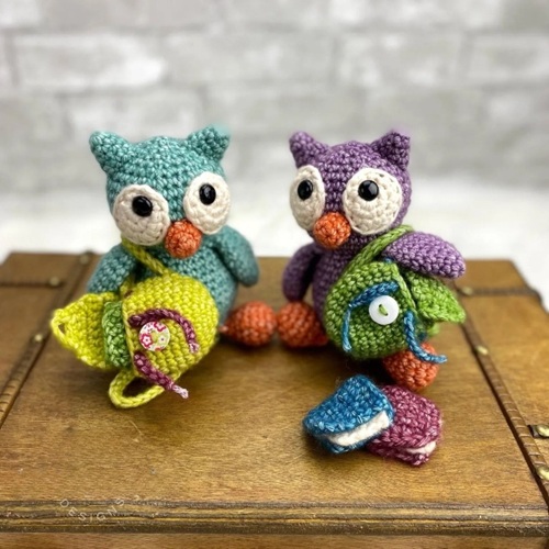 Crochet The Back To School Pocket Pal Owl