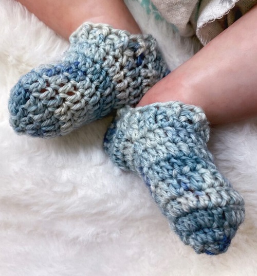 Crochet Baby Socks 3