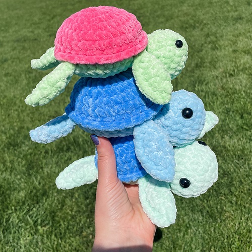One Hour No Sew Turtle