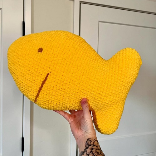 Mega Fish Pillow Crochet Pattern