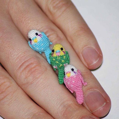 Tiniest Crochet Birds