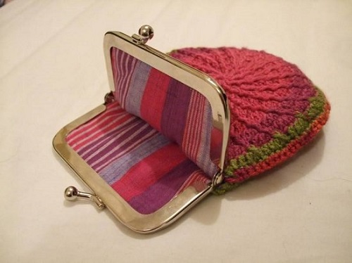 Crochet Coin Purse for Women