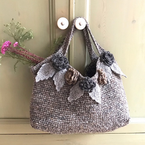 Crochet Flower Bag Free Patterns 1