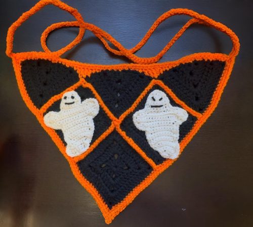 Crochet Bandana Hair Scarf