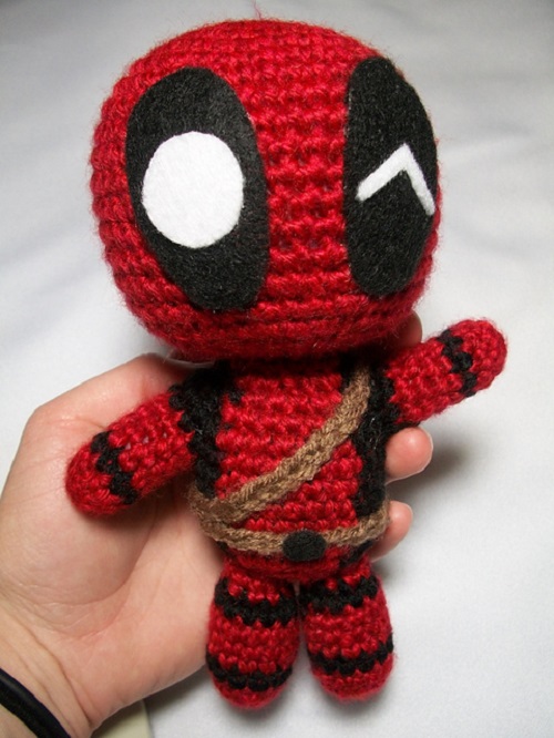 DIY Deadpool Crochet Patterns Ideas 2