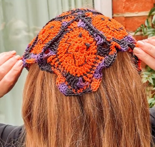Crochet Halloween Bandana Free Patterns 2