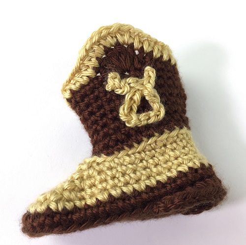 Cute and Novelty Cowboy Baby Booties