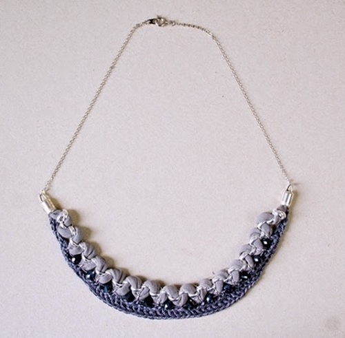 Free Crochet Beaded Necklace Patterns 5