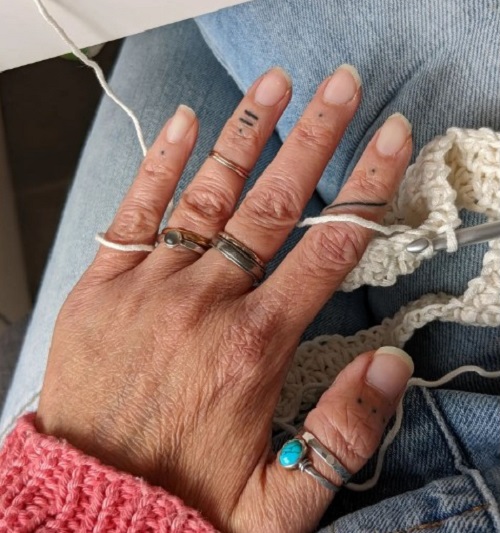 Crochet Tattoo Ideas 9