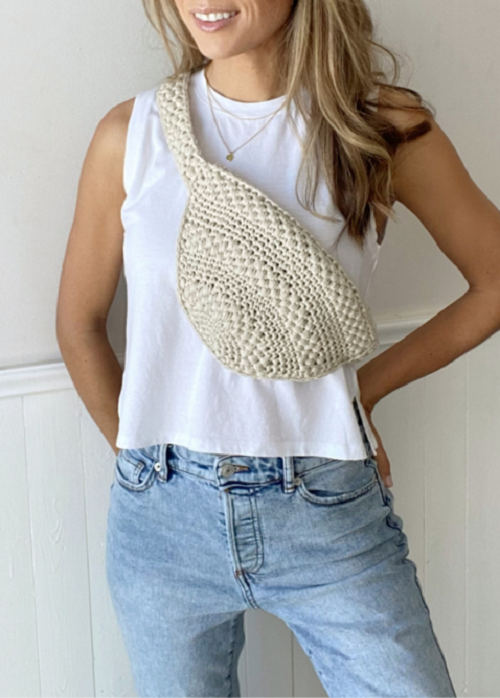 DIY Crochet Crossbody Bum Bag Ideas