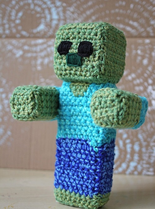 Minecraft Free Crochet Patterns 6