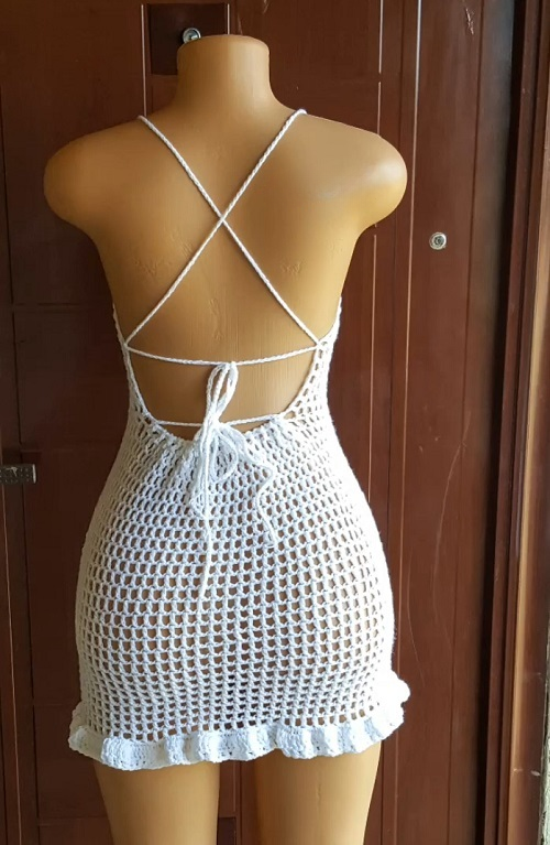 Halter Dress Free Crochet Patterns 2a