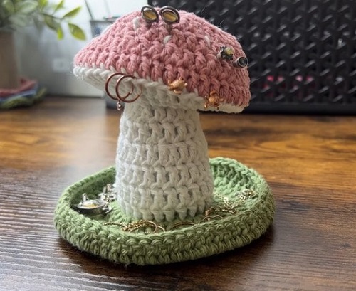 Crochet Earring Holder Free Patterns 1