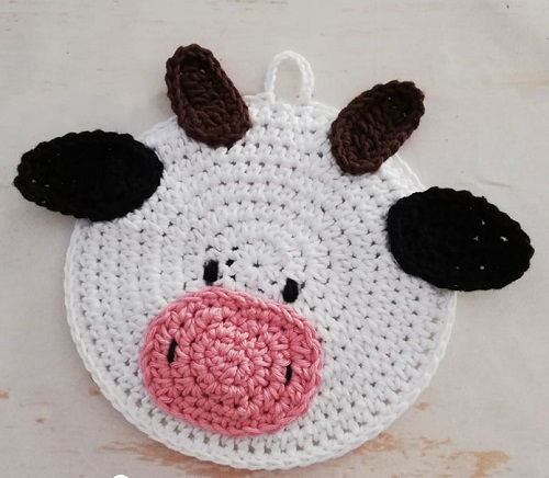 Crochet Strawberry Cow 12