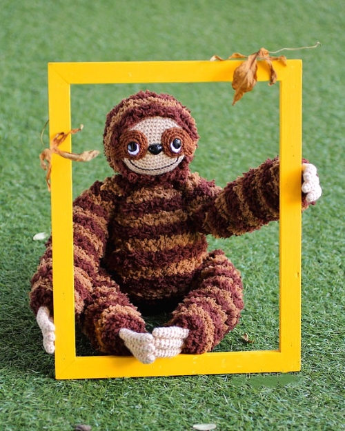 Adorable Sill Sloth Amigurumi