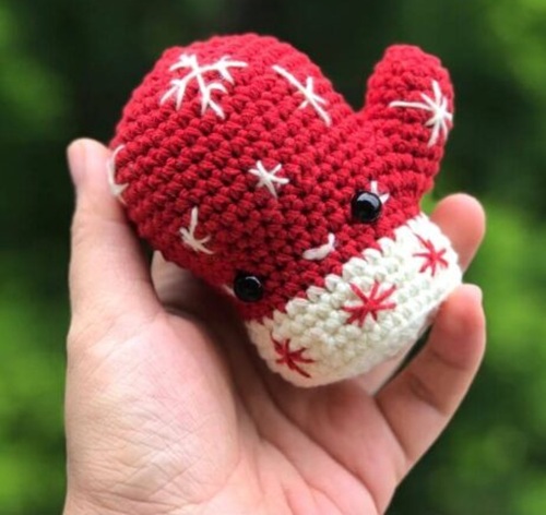 Christmas Mitten Ornament