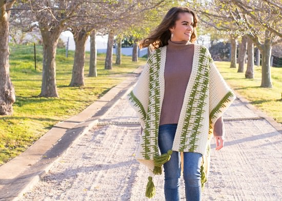 very easy to make Free Crochet Poncho Patterns