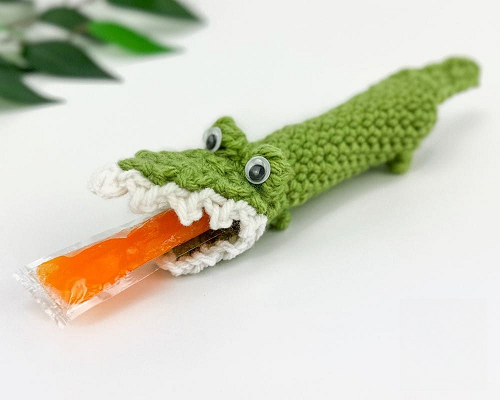 Crocodile Freeze Pop Holder