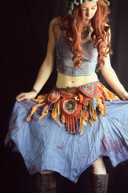 Crochet Pixie Pocket Belt