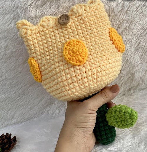 Cute and Easy Crochet Tulip Bag