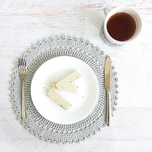 Crochet Placemats Free Patterns 3