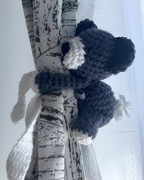 Unique Curtain Holder Free Crochet Patterns 3a