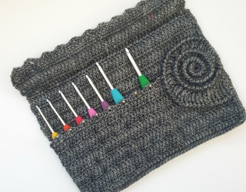 Hook Organizer Case Free Crochet Patterns 4