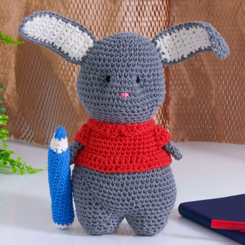 Crocheted Chubby Rabbit