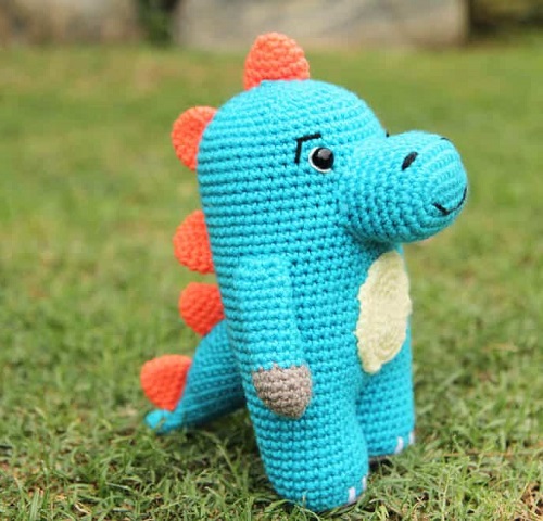 Free Amigurumi Dinosaur Crochet Patterns 3