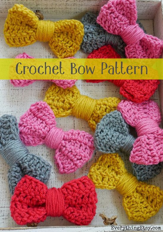 DIY Crochet Bows 2