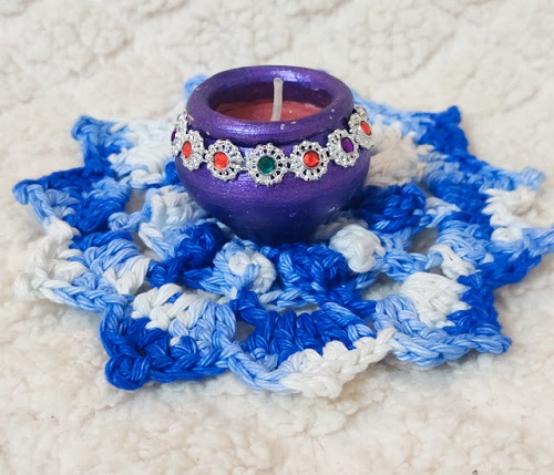 DIY Crochet Candle Holder Ideas