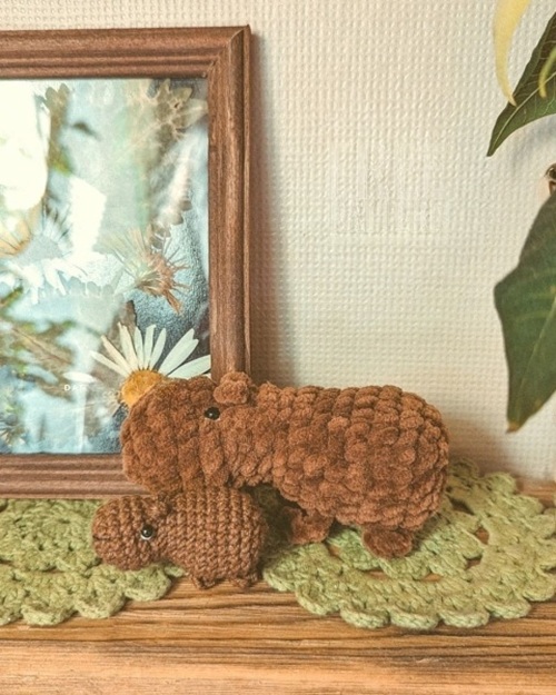 Free Crochet Capybara Pattern