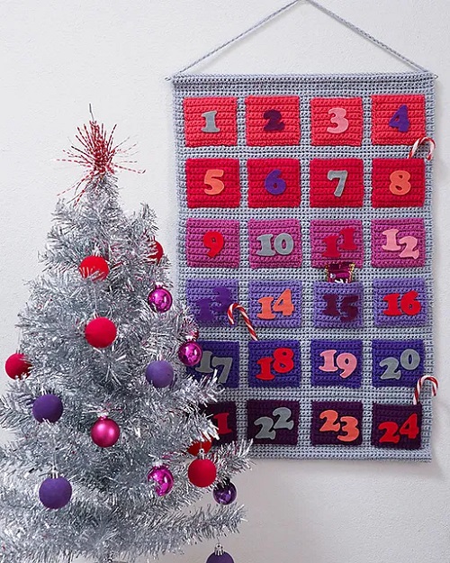 Stunning Advent Calendar Crochet Ideas 2