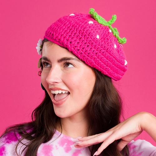 Unique Beret Hat Free Crochet Patterns 3